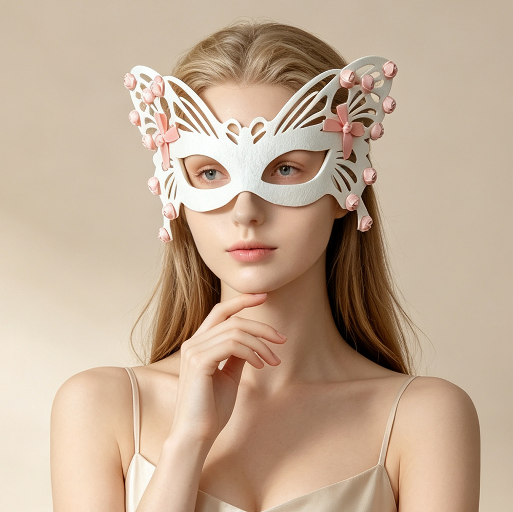 Venice Carnival Christmas Masquerade Princess Mask Party Butterfly Mask MJ-181