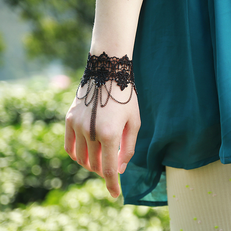 100 Accessory Statement Fashion Lace Bracelet Vintage Accessory WS-20