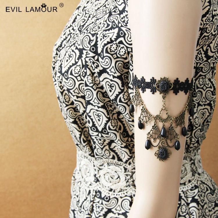 Vintage Women Lace Arm cuff Accessory AT-29