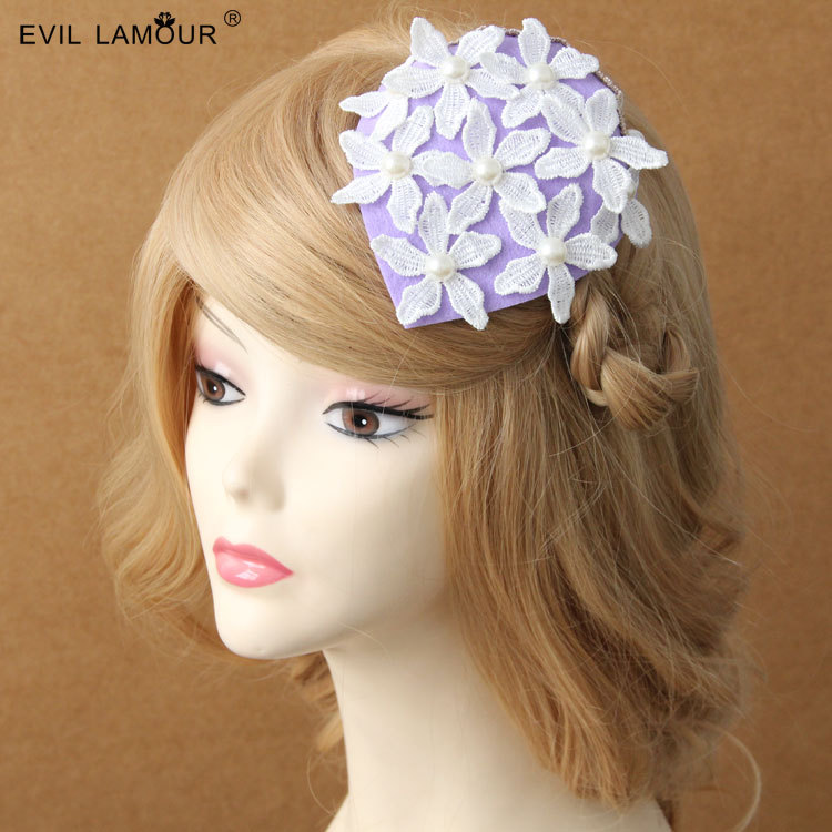 Floral Fascinator Hair Pin - FJ-30