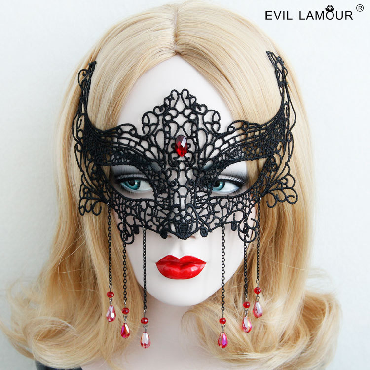 Masquerade Nightclub Queen Adult Sexy Eye mask Lace Mask Christmas Party Accessory MJ-51