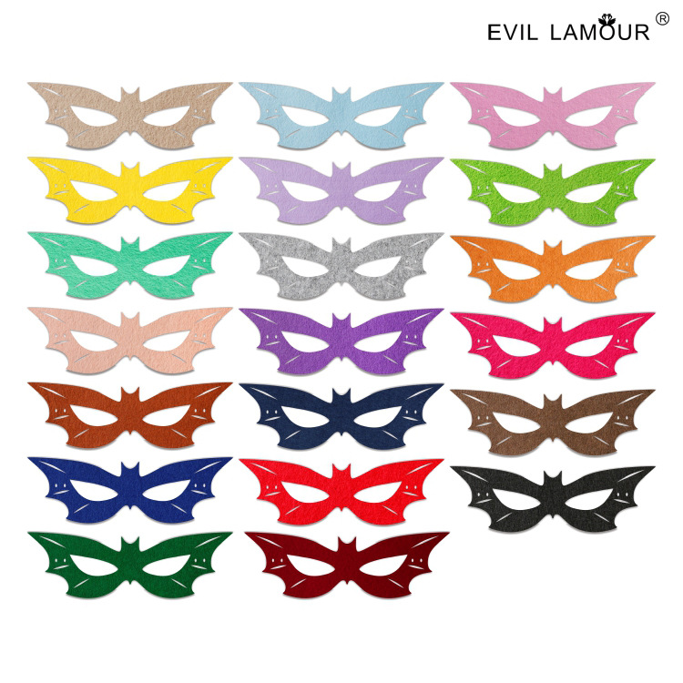 Bat Half-Face Masquerade Mask - MJ-83