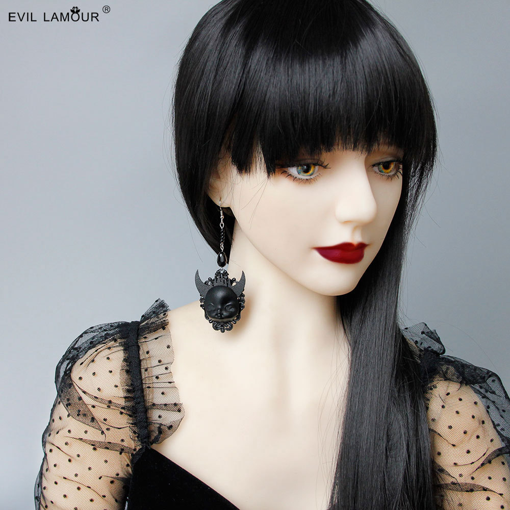 Gothic Reaper Dangle Earrings - EH-21-1