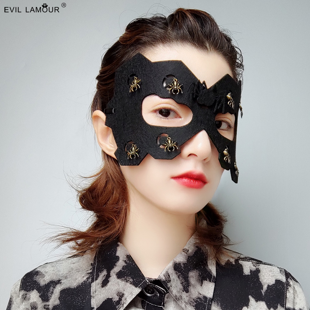 Halloween Men Spider Mask Adult Holiday Party Costume Ball Mask MJ-110