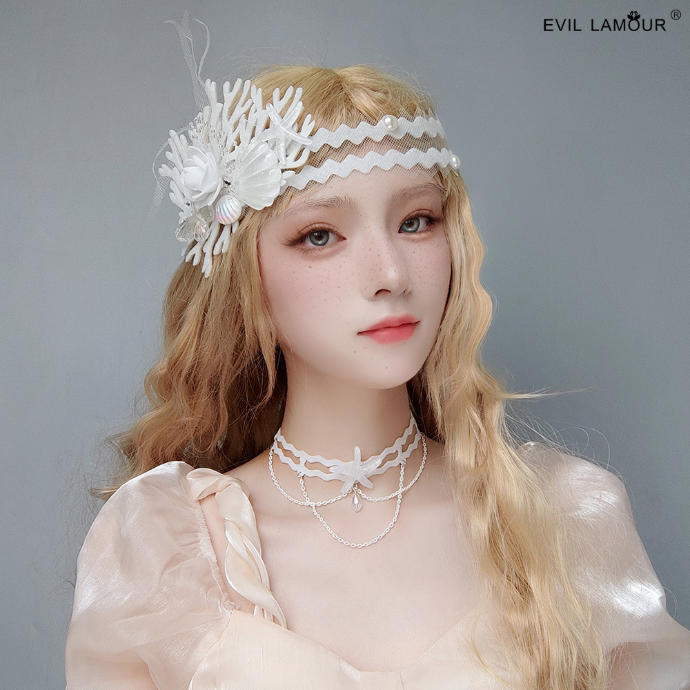 Starfish, Shell and Floral Crown - FD-23-1