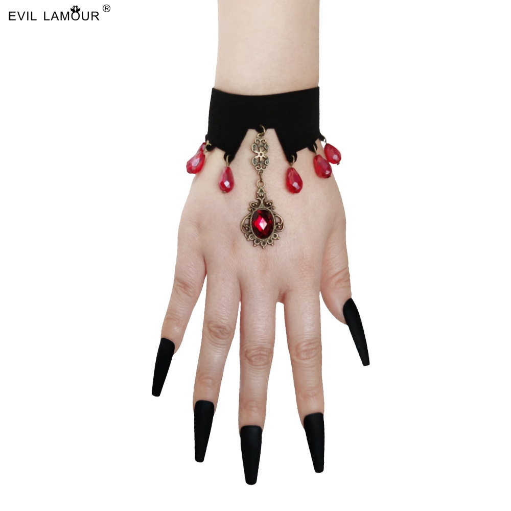 Halloween Vampire Bracelet Wizard Reaper Queen Jewelry Holiday Party Performance Dance WS-88-1