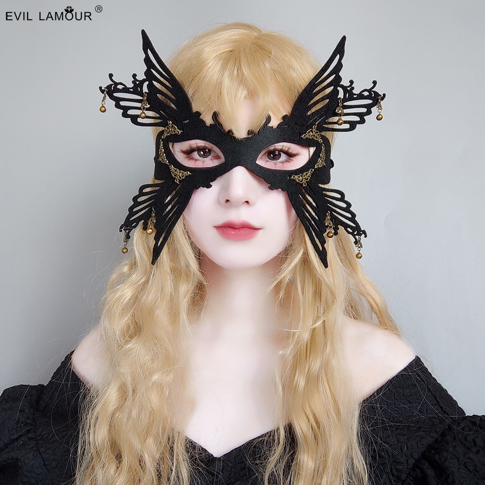 Wizard Roleplay Styling Mask Halloween Dance Performance Mask Women MJ-85-1