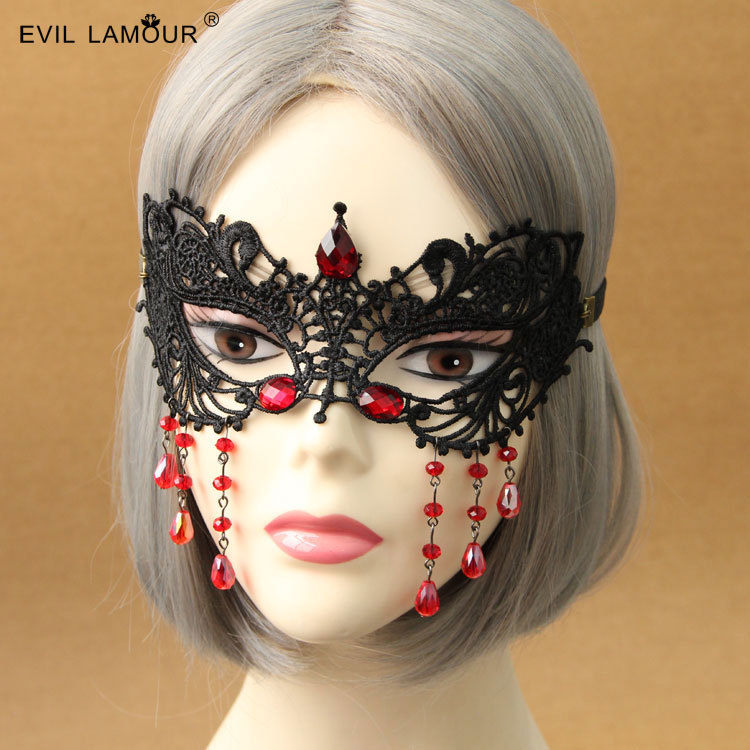 Ball Princess Half-face Lace Christmas Mask Sexy Ball Accessory MJ-29