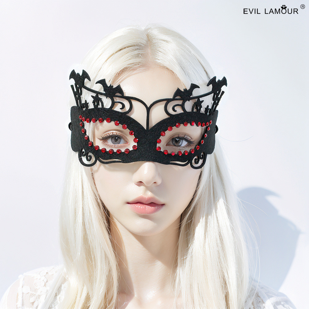 Halloween Bat Mask Women Sexy Eye mask Holiday Makeup Party Reaper Mask MJ-38-1