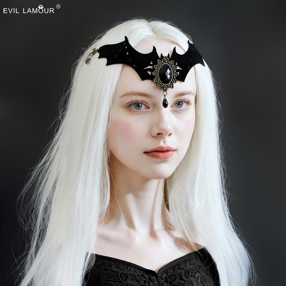 Bat Forehead band Princess Hair accessory Party Halloween Women Costume Holiday FD-11-1