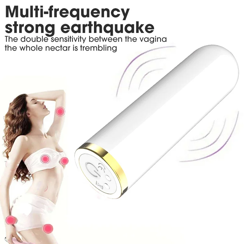 10-Mode Wireless Bullet Vibrator with USB Magnetic Charging — product detail