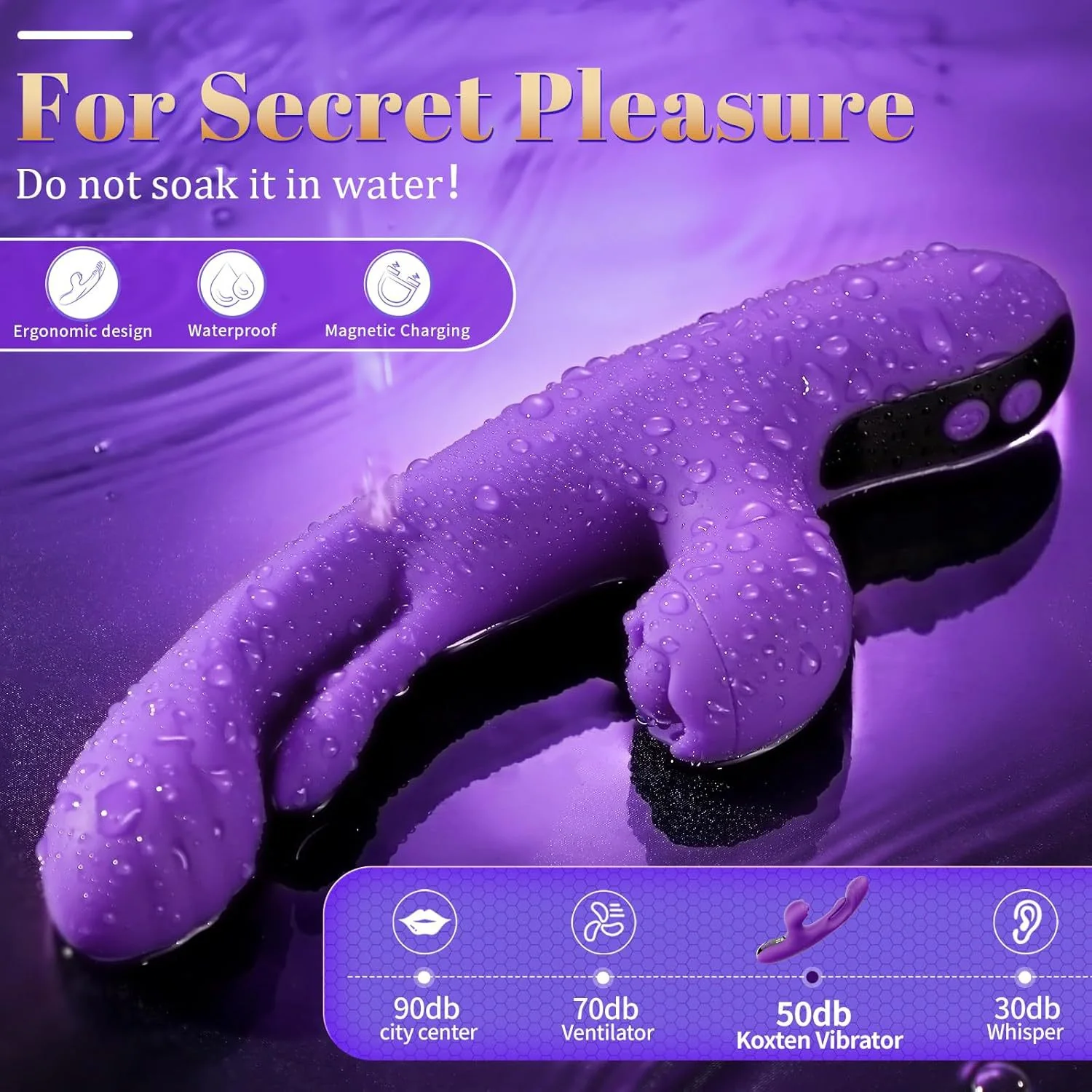App-Controlled Digital Display G-Spot Vibrator — product detail