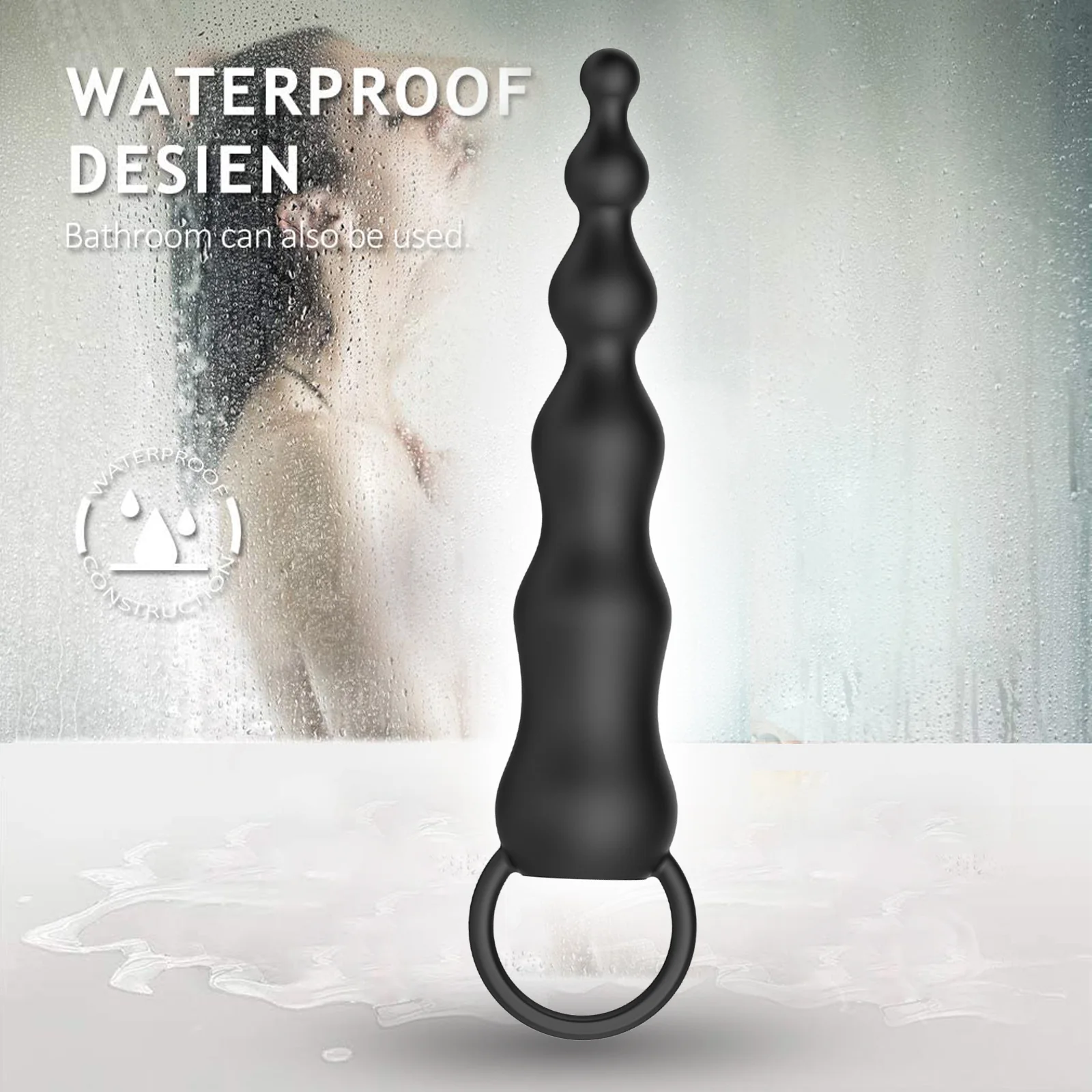 10-Frequency Vibrating Anal Beads and Prostate Stimulator for Men and Women — product detail