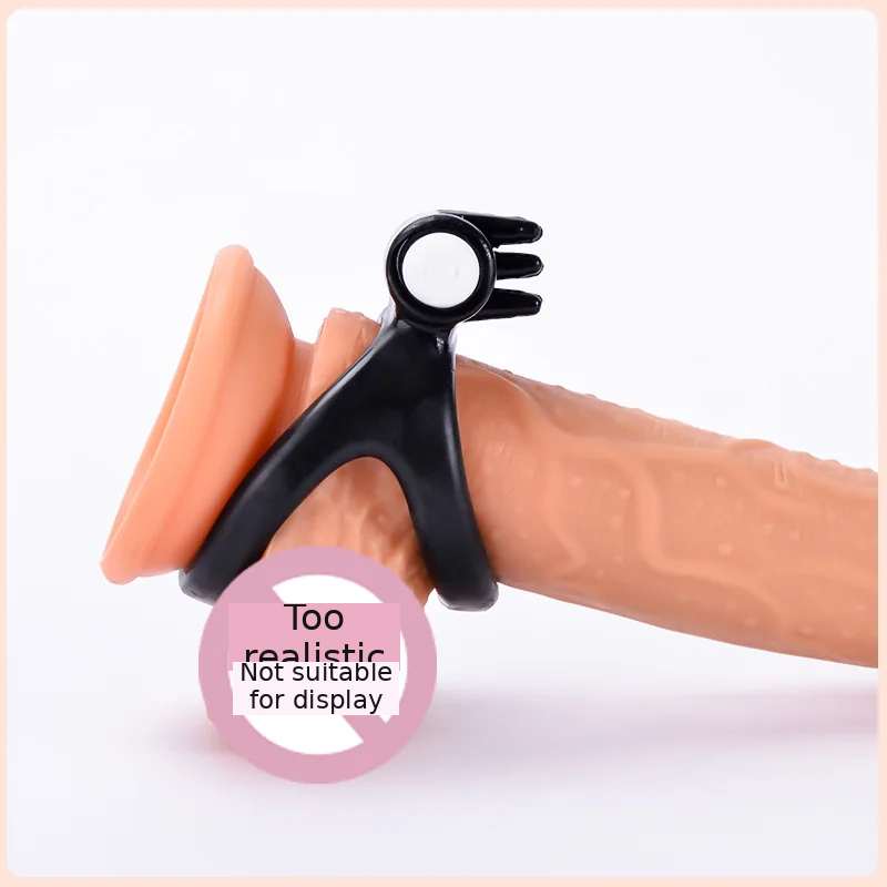 Dual-Ring Vibrating Penis Ring for Couples — product detail