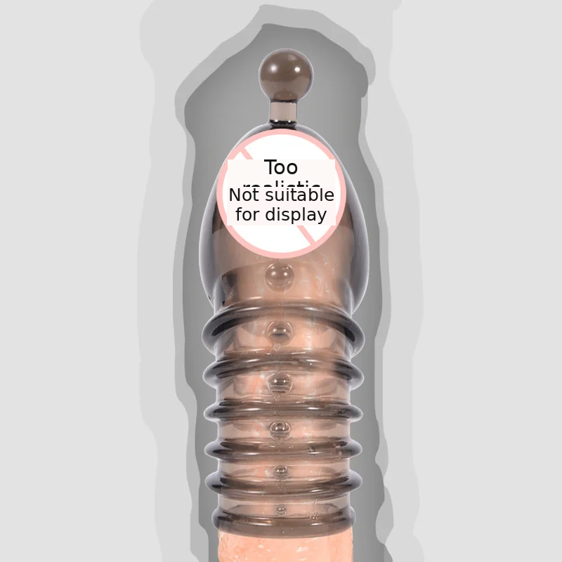 Extended Textured Penis Sleeve