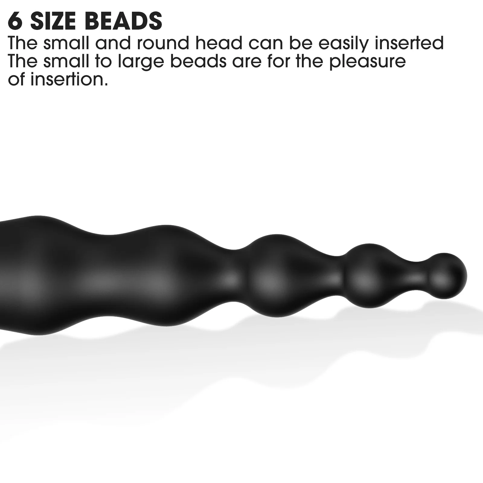 10-Frequency Vibrating Anal Beads and Prostate Stimulator for Men and Women — product detail