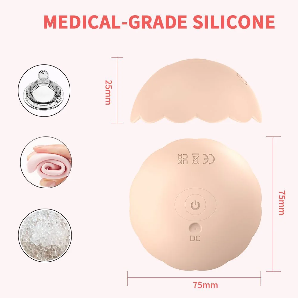 App-Controlled Vibrating Nipple Stimulator — product detail