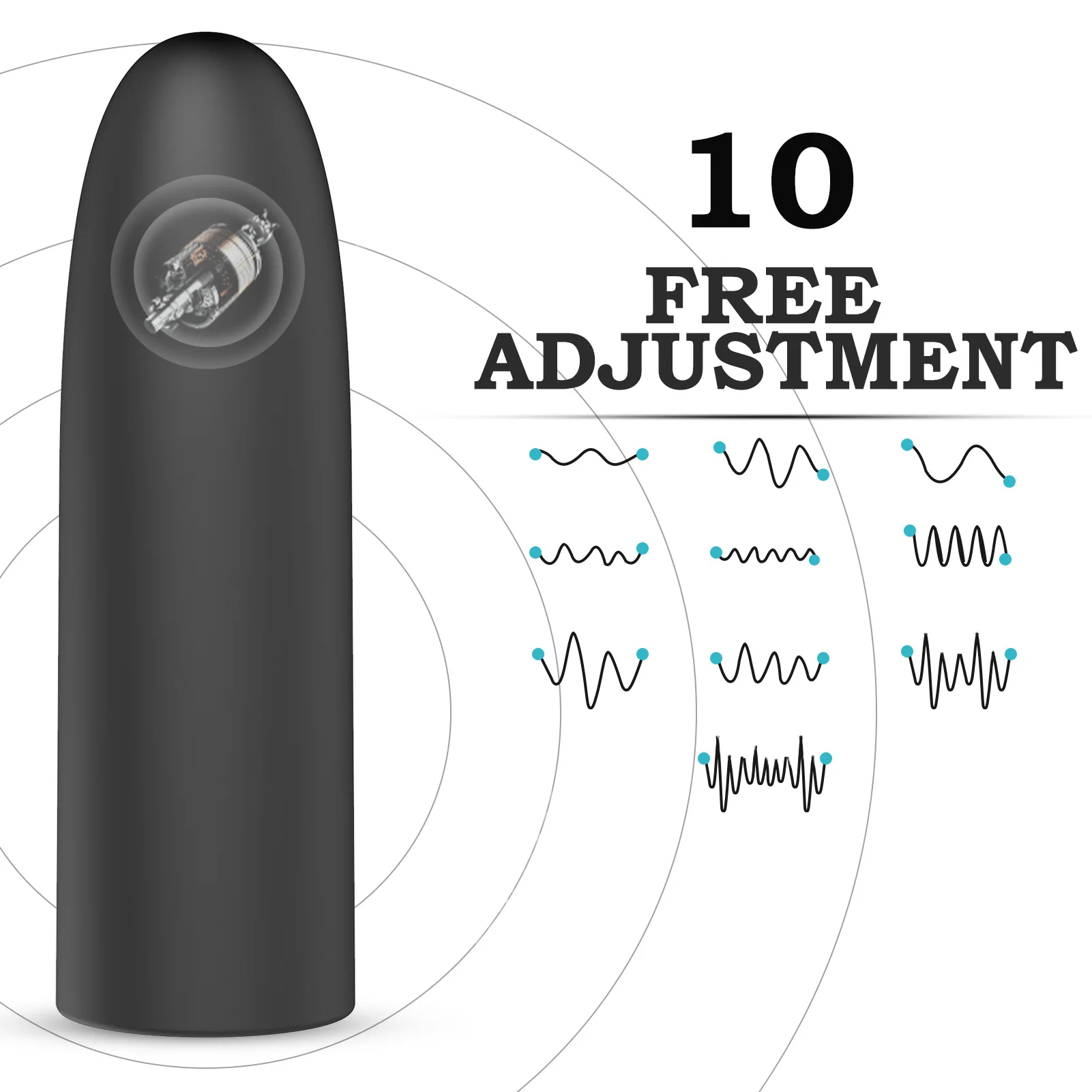 Wireless Remote-Controlled USB-Rechargeable Vibrating Egg for Women — product detail