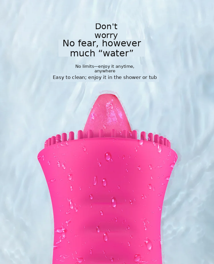 Tongue-Motion Personal Vibrator with 10 Vibration Modes — product detail