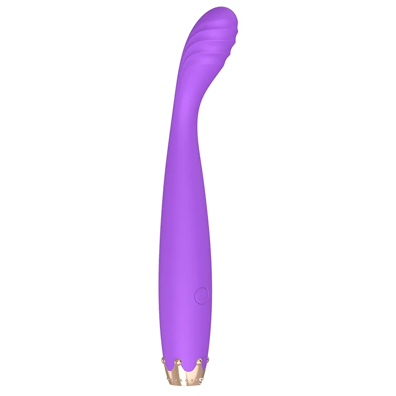 Women's Crown-Detail USB Rechargeable Vibrator, 10 Modes — product detail