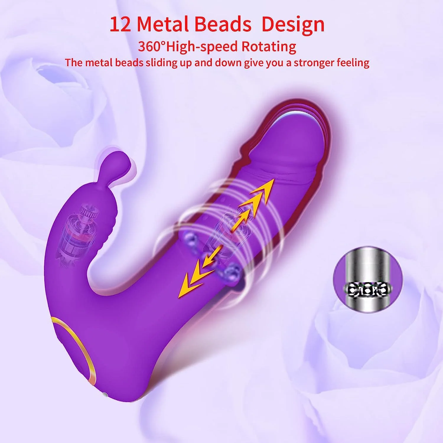 App-Controlled Wearable Rolling-Bead G-Spot Vibrator — product detail