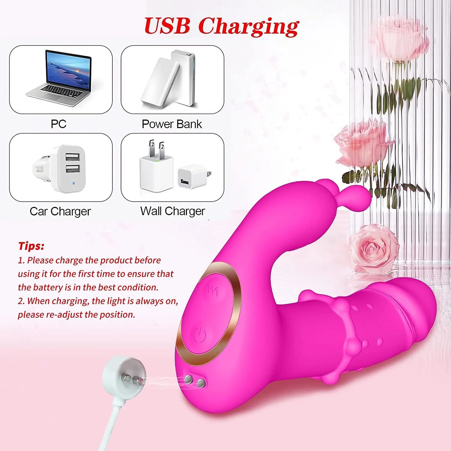 App-Controlled Wearable Rolling-Bead G-Spot Vibrator — product detail