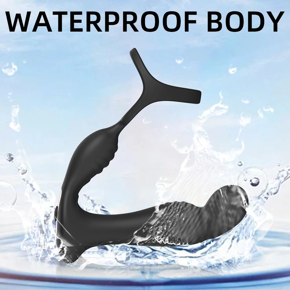 App-Controlled Vibrating Prostate Massager & Ring