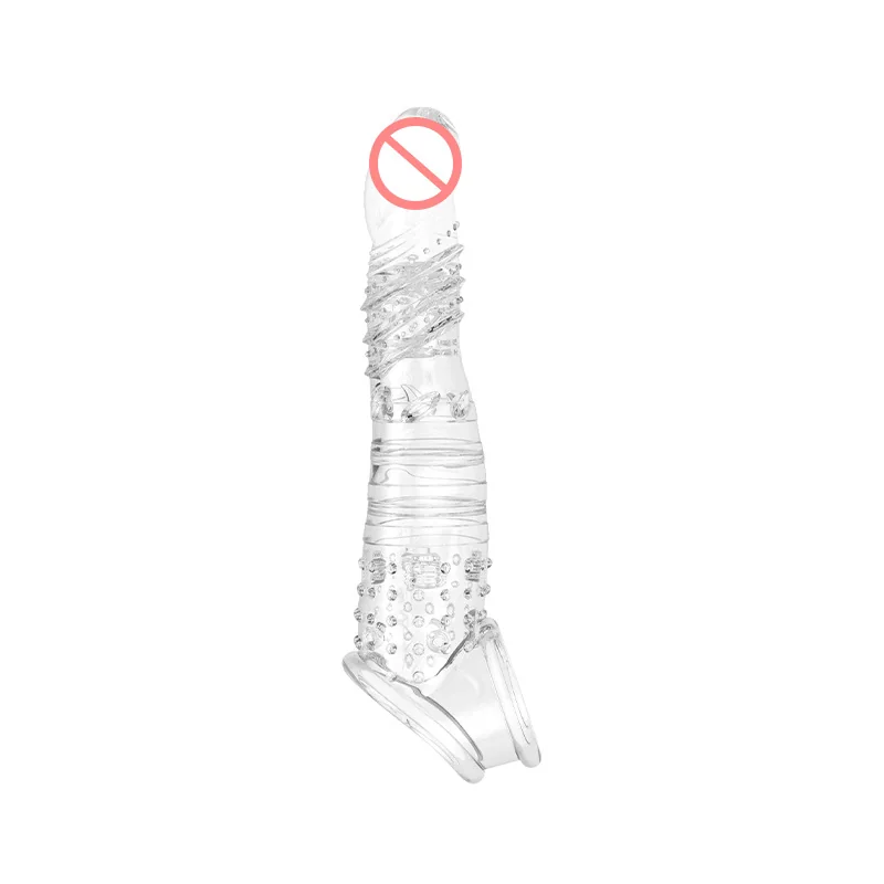 Men's Tiger-Style Penis Sleeve and Cock Ring — product detail