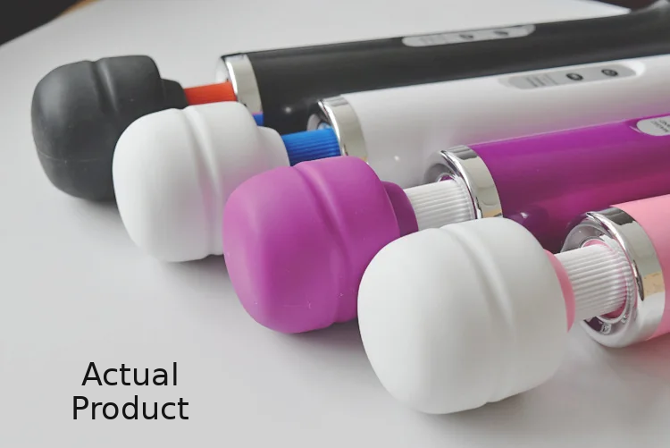Large Rechargeable Vibrating Wand for Women — product detail