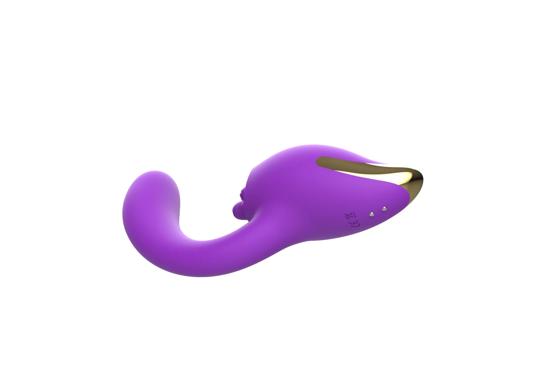 Dual-Tongue Female G-Spot Stimulation Vibrator — product detail
