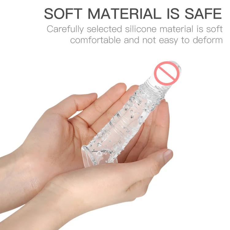 Men's Tiger-Style Penis Sleeve and Cock Ring — product detail