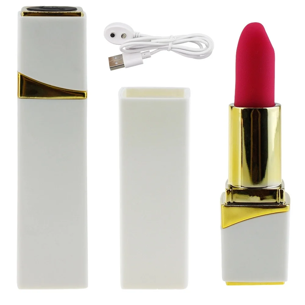 Wireless Lipstick-Style Bullet Vibrator for Women, 2.4 × 2.4 × 9.2 cm — product detail