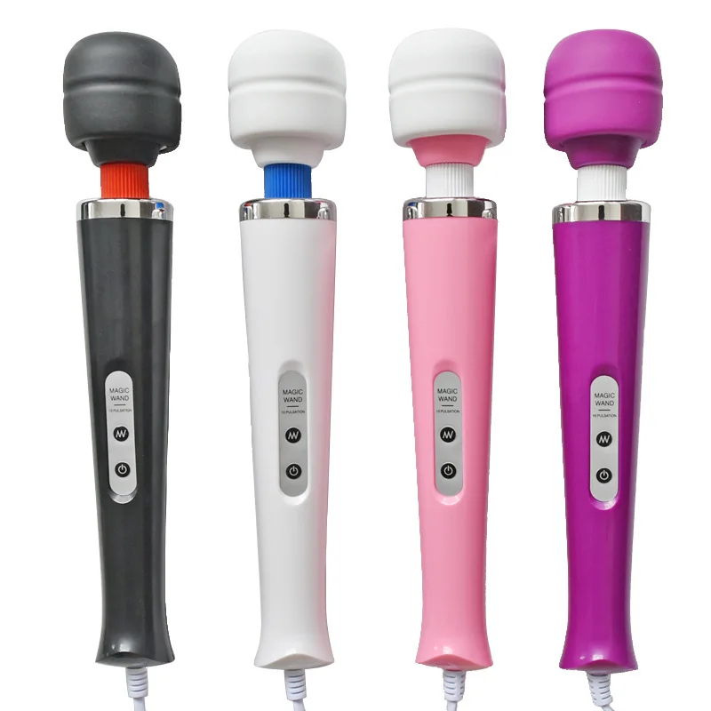 Large Rechargeable Vibrating Wand for Women