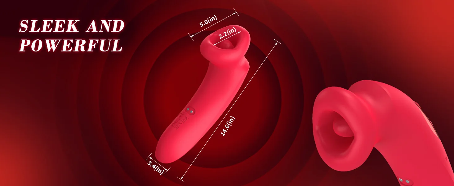 Tongue-Style Vibrating Massager for Women — product detail