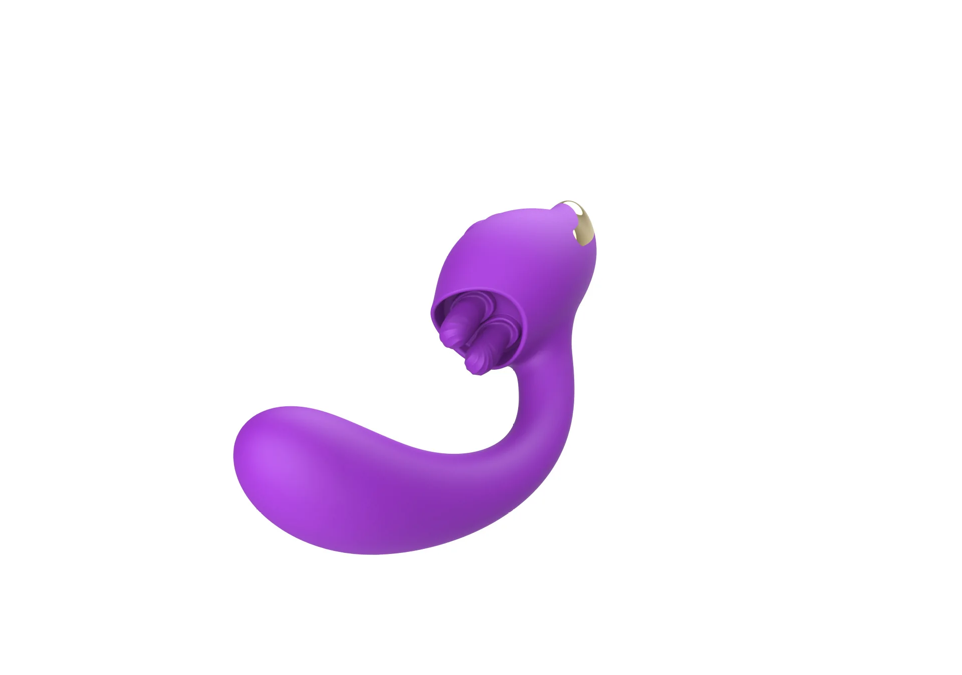 Dual-Tongue Female G-Spot Stimulation Vibrator — product detail