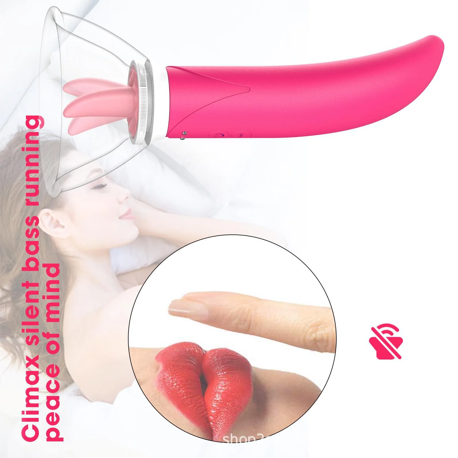 Simulated-Tongue Vibrating Intimate Massager — product detail