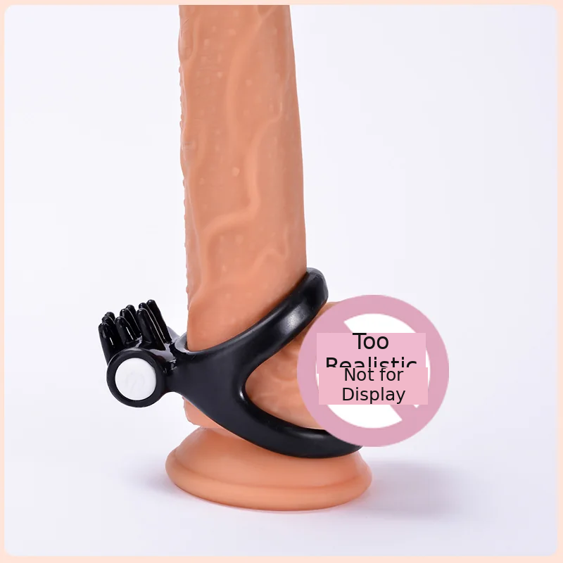 Dual-Ring Vibrating Penis Ring for Couples — product detail
