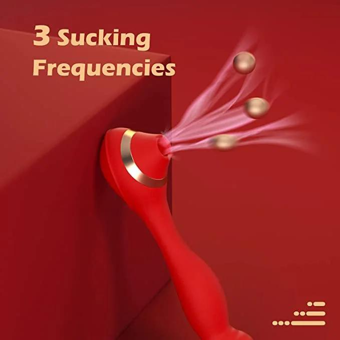 7-Mode Vibrating, Thrusting & Suction Massager — product detail