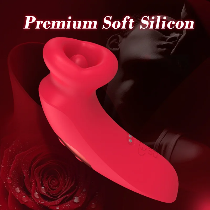 Tongue-Style Vibrating Massager for Women