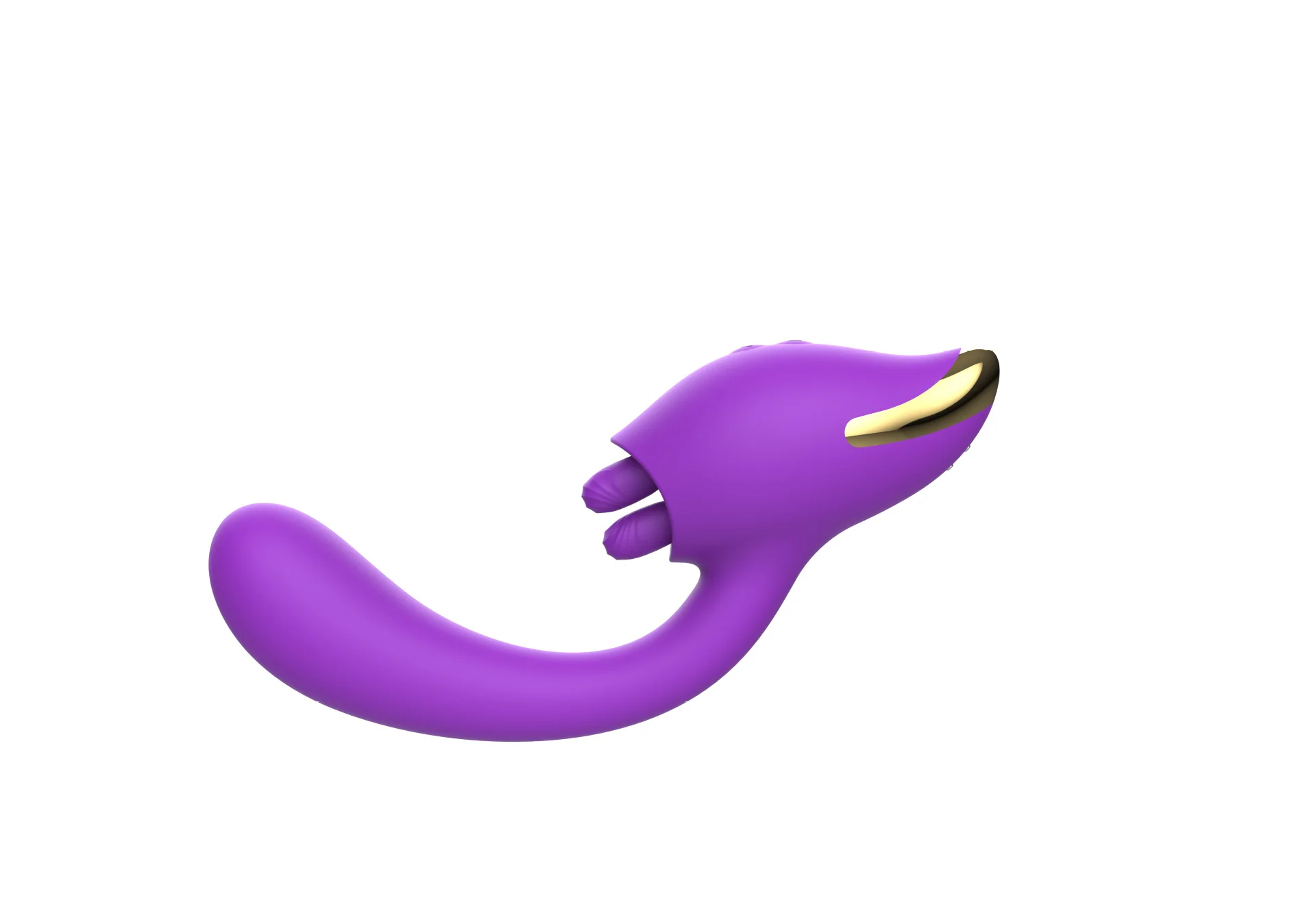 Dual-Tongue Female G-Spot Stimulation Vibrator — product detail