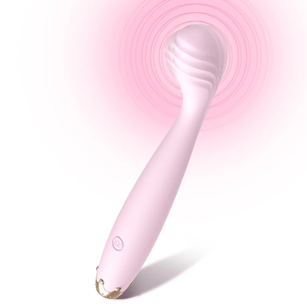 Women's Crown-Detail USB Rechargeable Vibrator, 10 Modes — product detail
