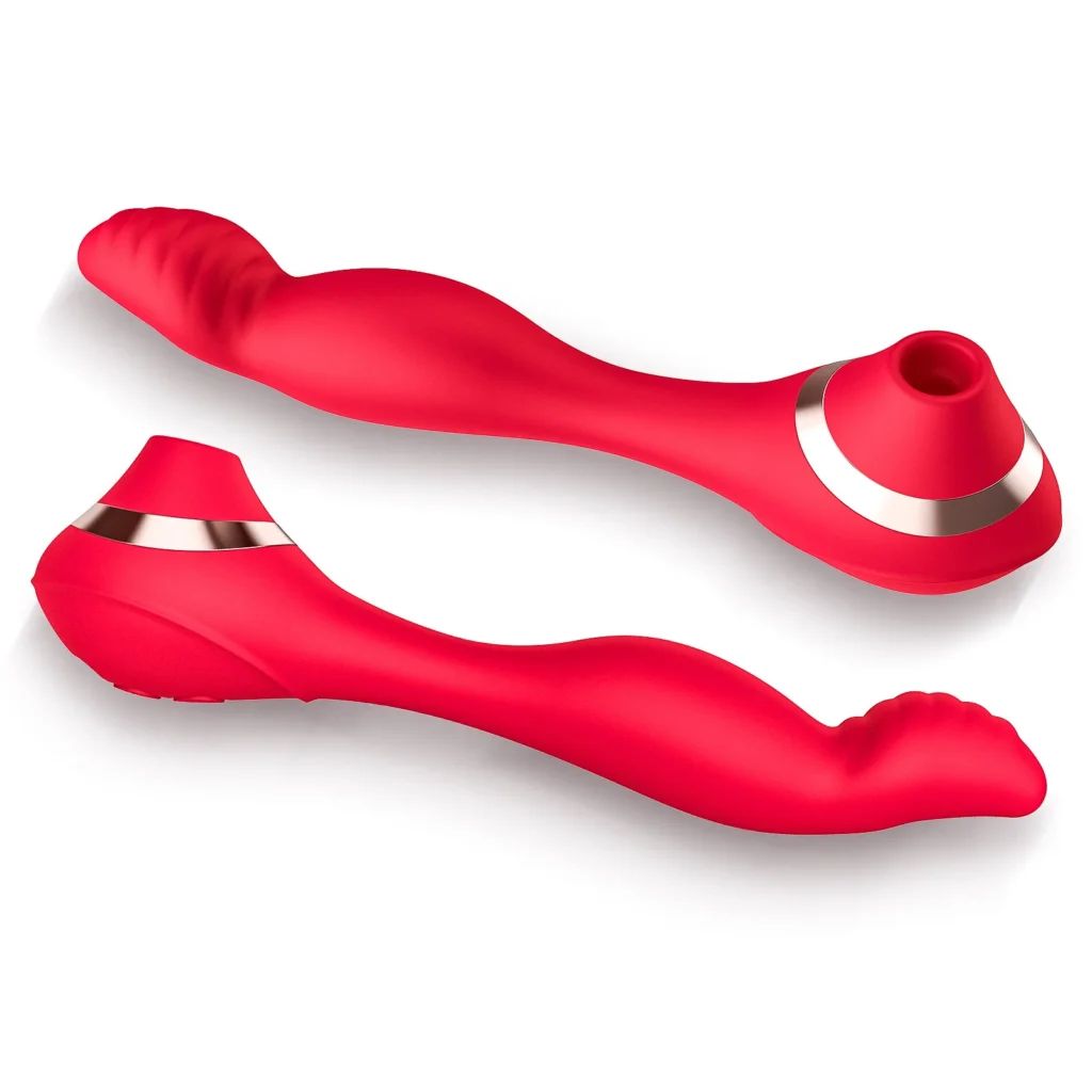 7-Mode Vibrating, Thrusting & Suction Massager