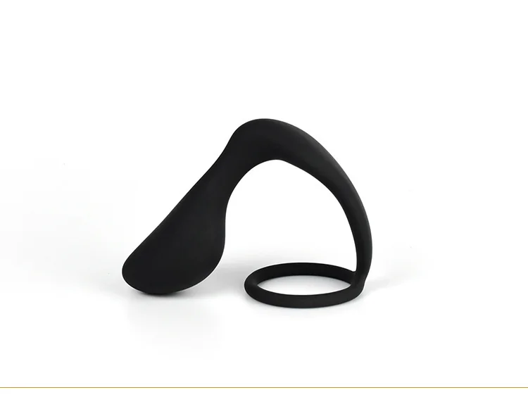 Men's Silicone Prostate Massager, Anal Plug and Cock Ring — product detail
