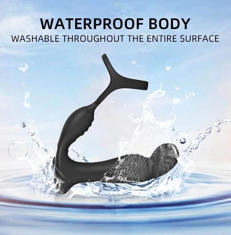 App-Controlled Vibrating Prostate Massager & Ring — product detail