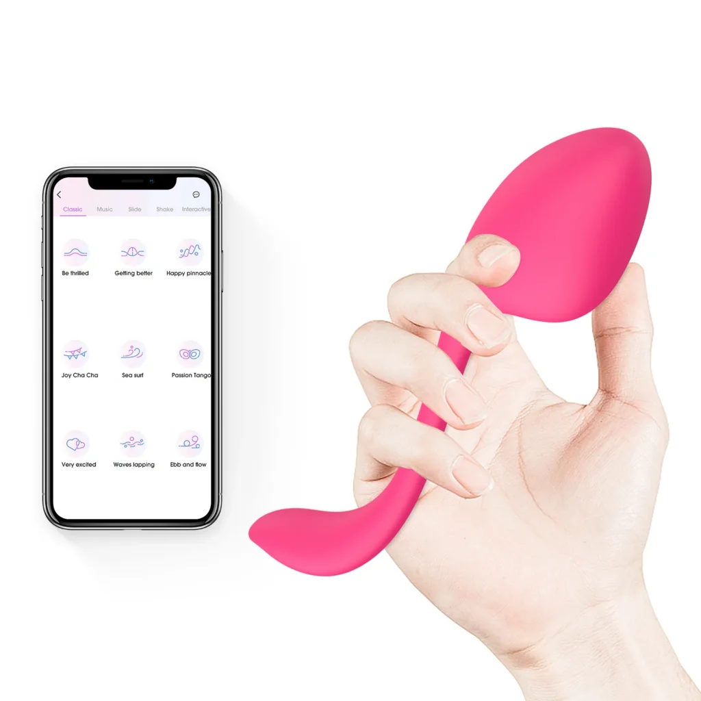 App-Controlled Wearable Egg Vibrator