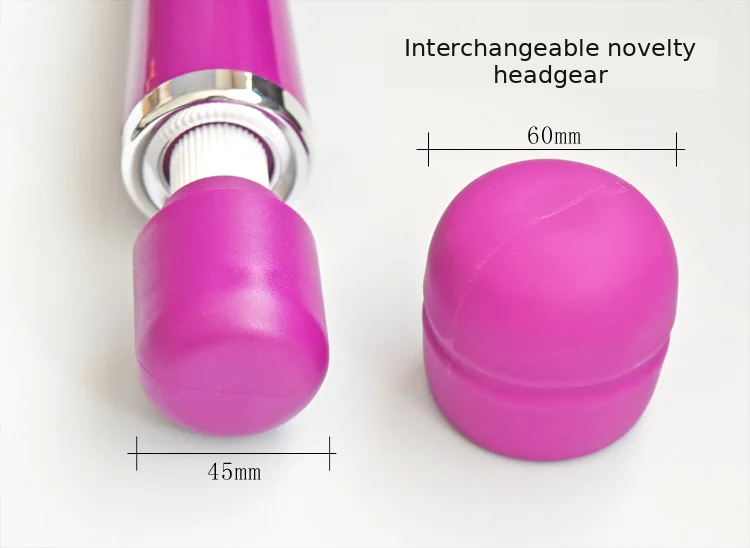 Large Rechargeable Vibrating Wand for Women — product detail