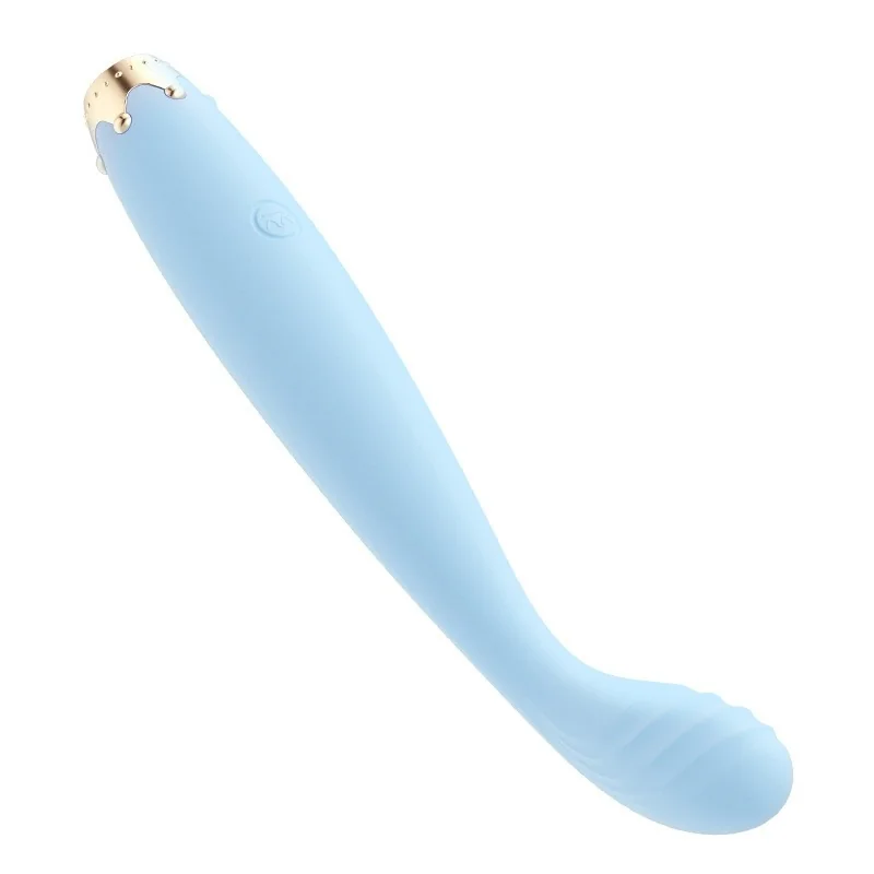 Women's Crown-Detail USB Rechargeable Vibrator, 10 Modes — product detail