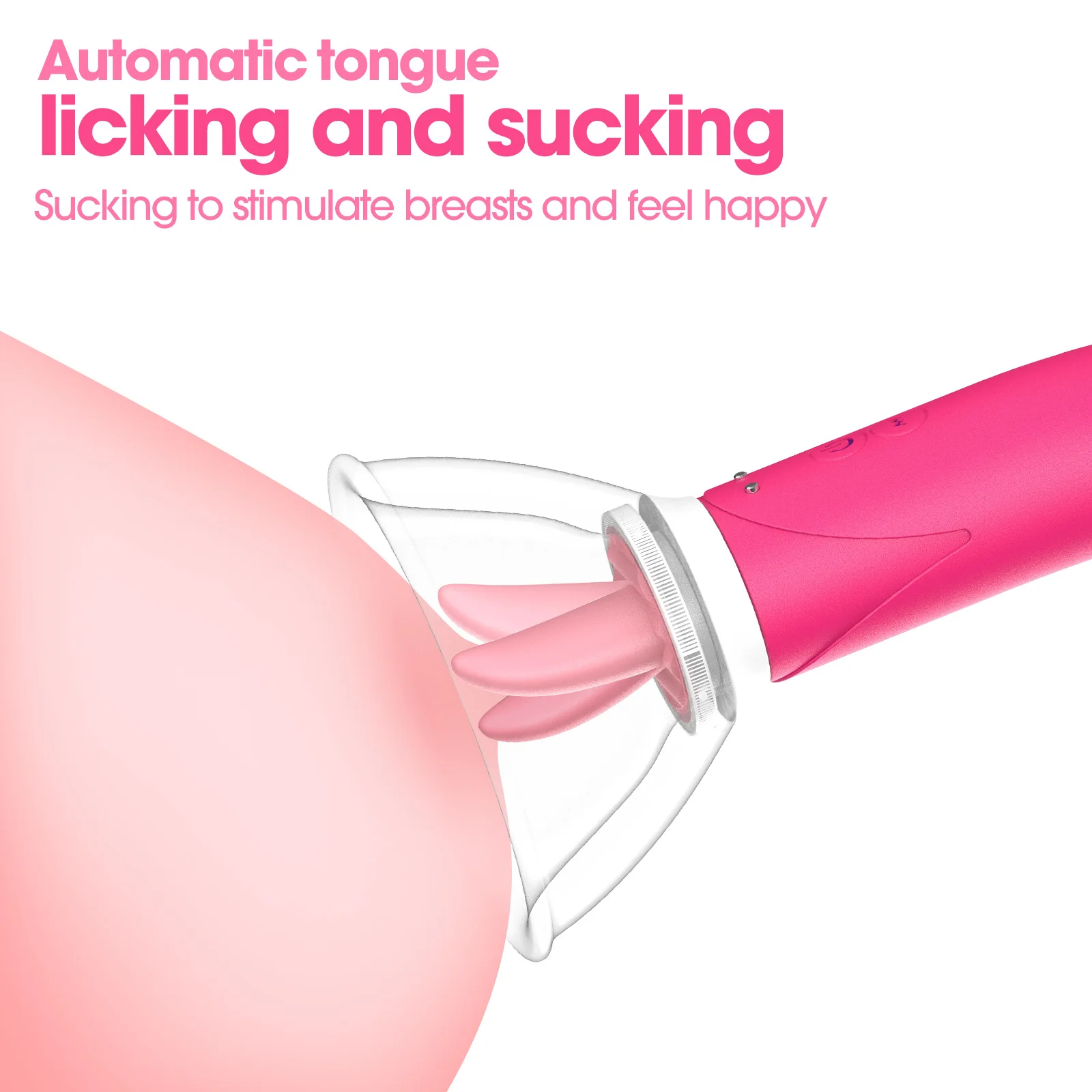Simulated-Tongue Vibrating Intimate Massager — product detail