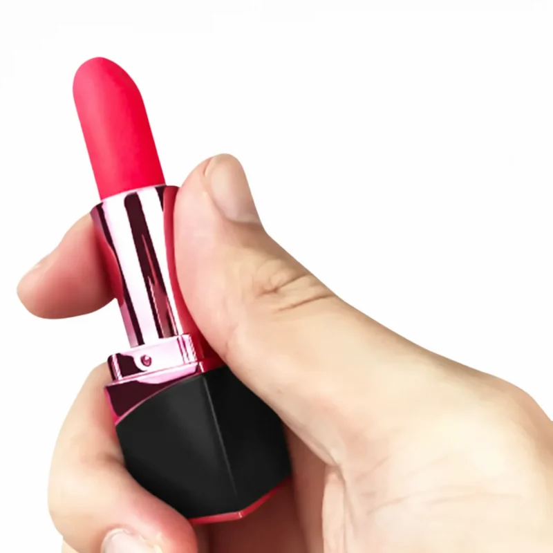 Wireless Lipstick-Style Bullet Vibrator for Women, 2.4 × 2.4 × 9.2 cm — product detail