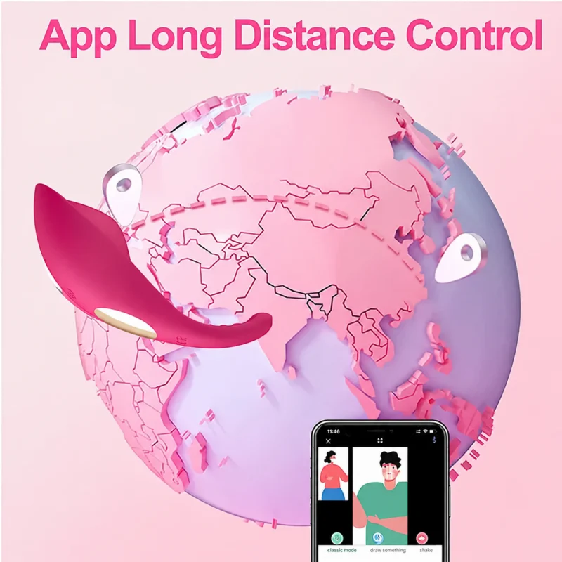 Wireless App-Controlled Wearable Butterfly Vibrator for Women — product detail